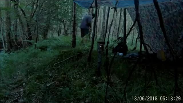 Paupers Peregrination, Wild camp near Muggleswick