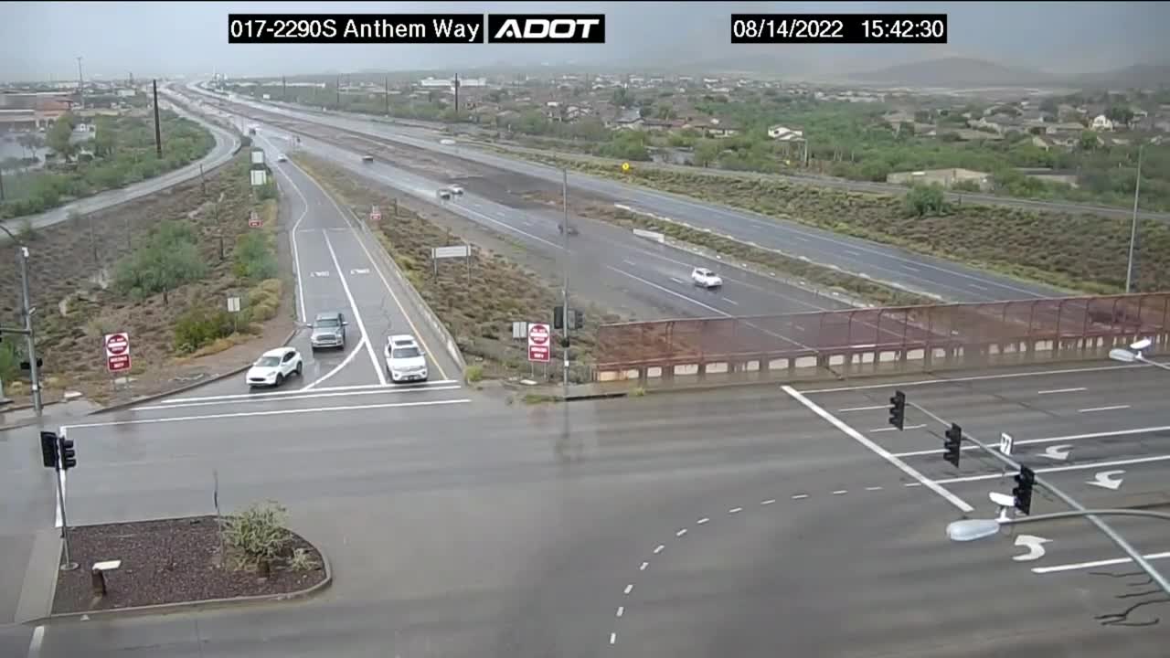 New round of monsoon rain drenches Phoenix area