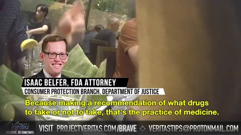 DOJ Lawyer ADMITS Attacking Ivermectin Was A Mistake On Undercover Camera