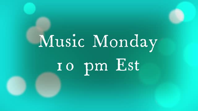 Music Monday... Chill Stream