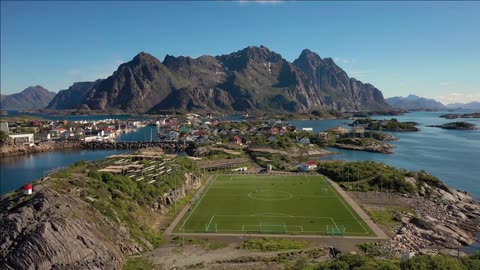 an archipelago in the county of nordland norway