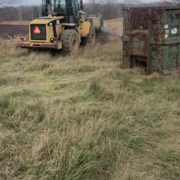 Heavy machine vs small building
