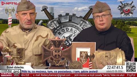 Dzień dziecka. Sob. 1.06.2024r. Wojciech Olszański, Marcin Osadowski NPTV.pl Rodacy Kamraci-1