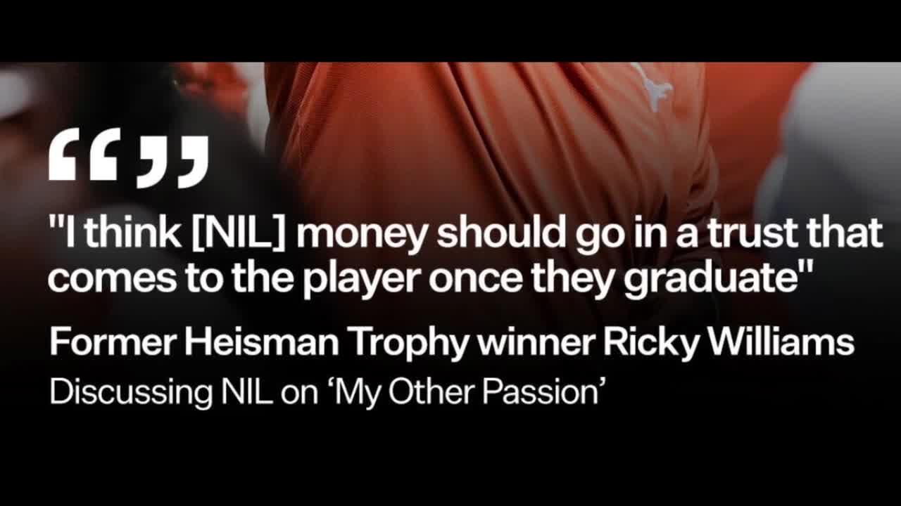 Longhorn Ricky Williams on NIL