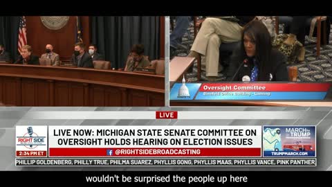 Like A BOSS!! Michigan Patriot OWNS Michigan Election Hearings!!!