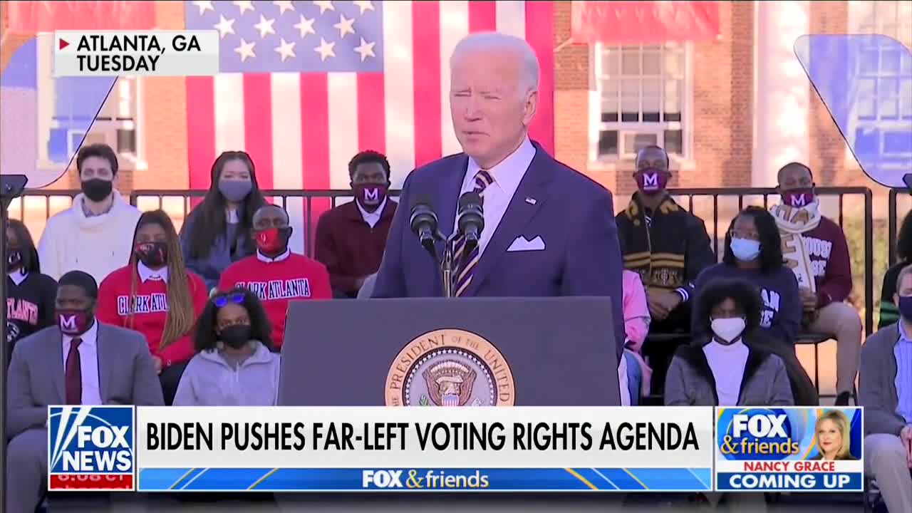 Republicans AND Democrats Rip Biden for Divisive Speech in Georgia