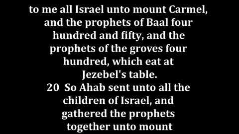 1 Kings 18 King James version