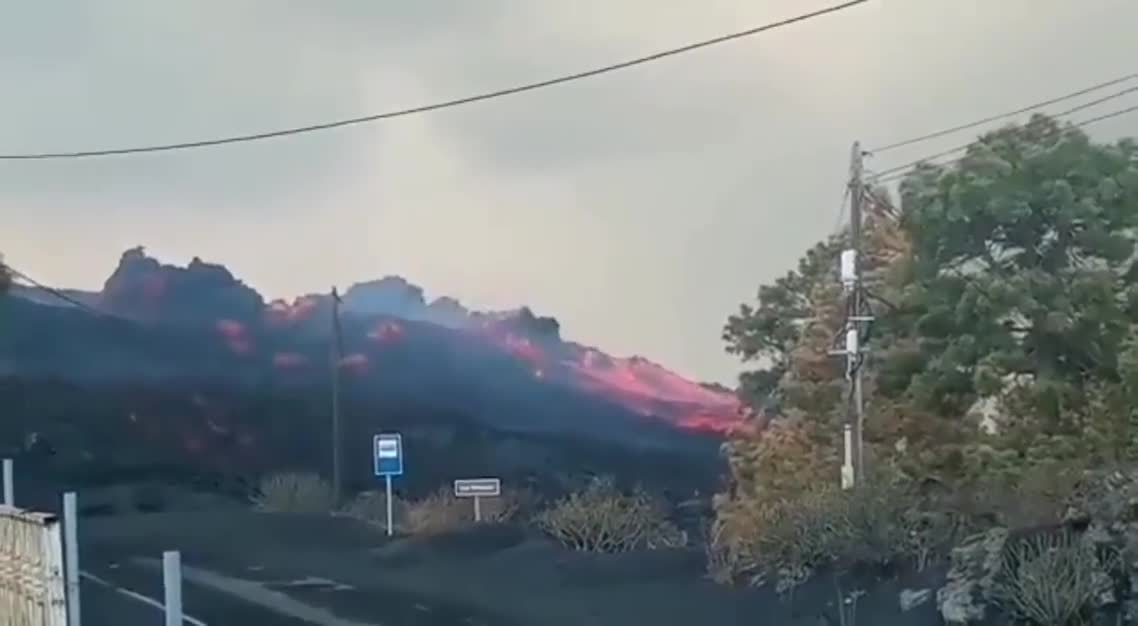 Cumbre Viega eruption