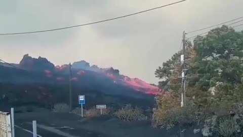 Cumbre Viega eruption