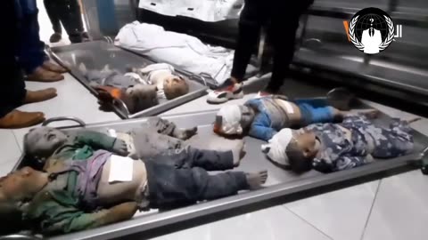 Are you satisfied when you see Israeli aircrafts kill these innocent children!?