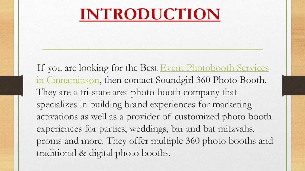 Best Event Photobooth Services in Cinnaminson