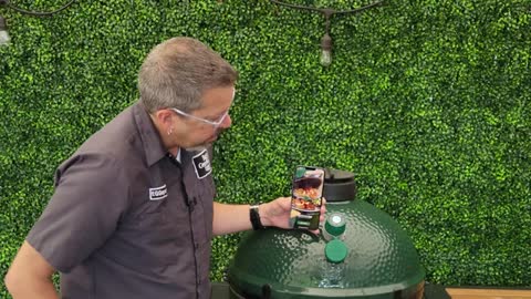 Big Green Egg Bluetooth Dome Thermometer with App._Cut