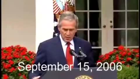 Bush admits explosives was planted on 9/11 in the WTC buildings!