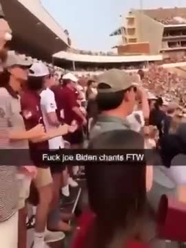 CLASS IS IN SESSION: F–k Joe Biden chants at college football stadiums across America…