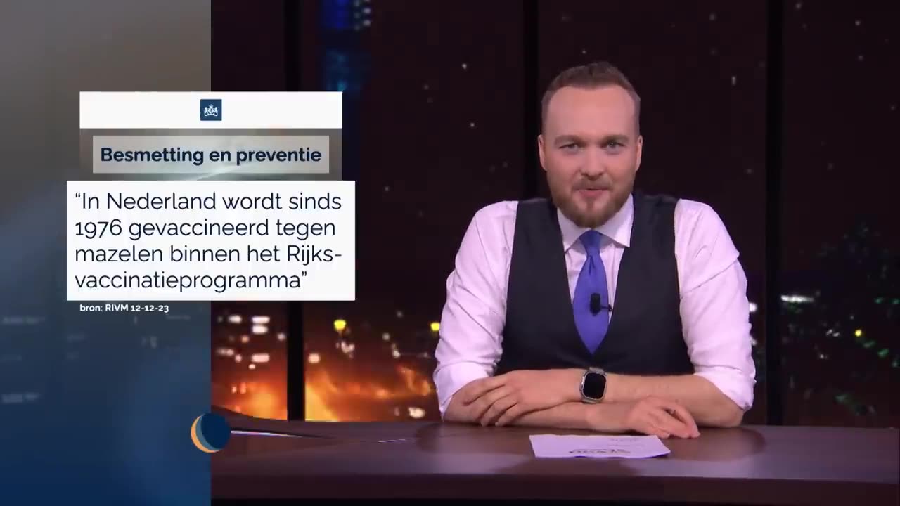 En nou is het afgelopen met- mazelen