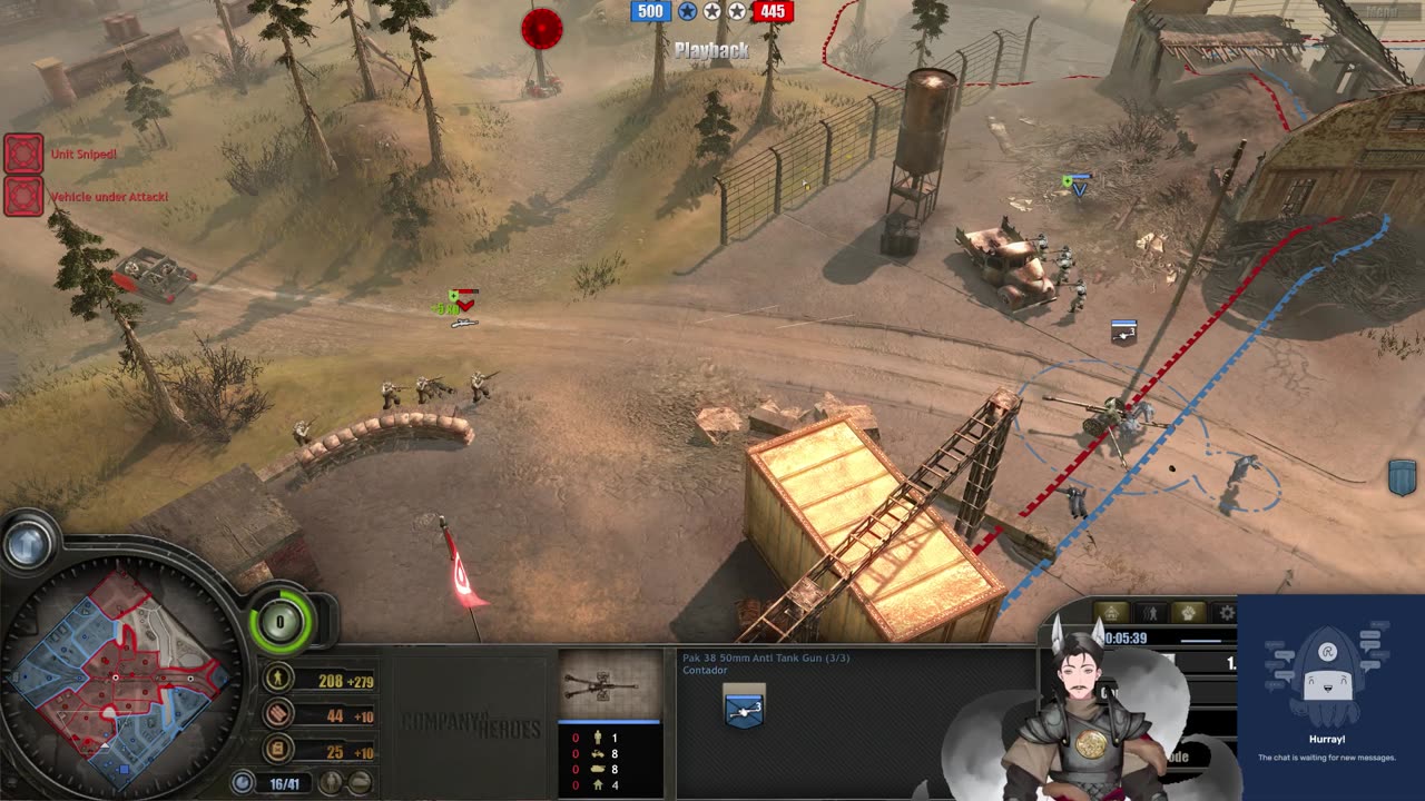 Live Casting Replays || Company of Heroes 1