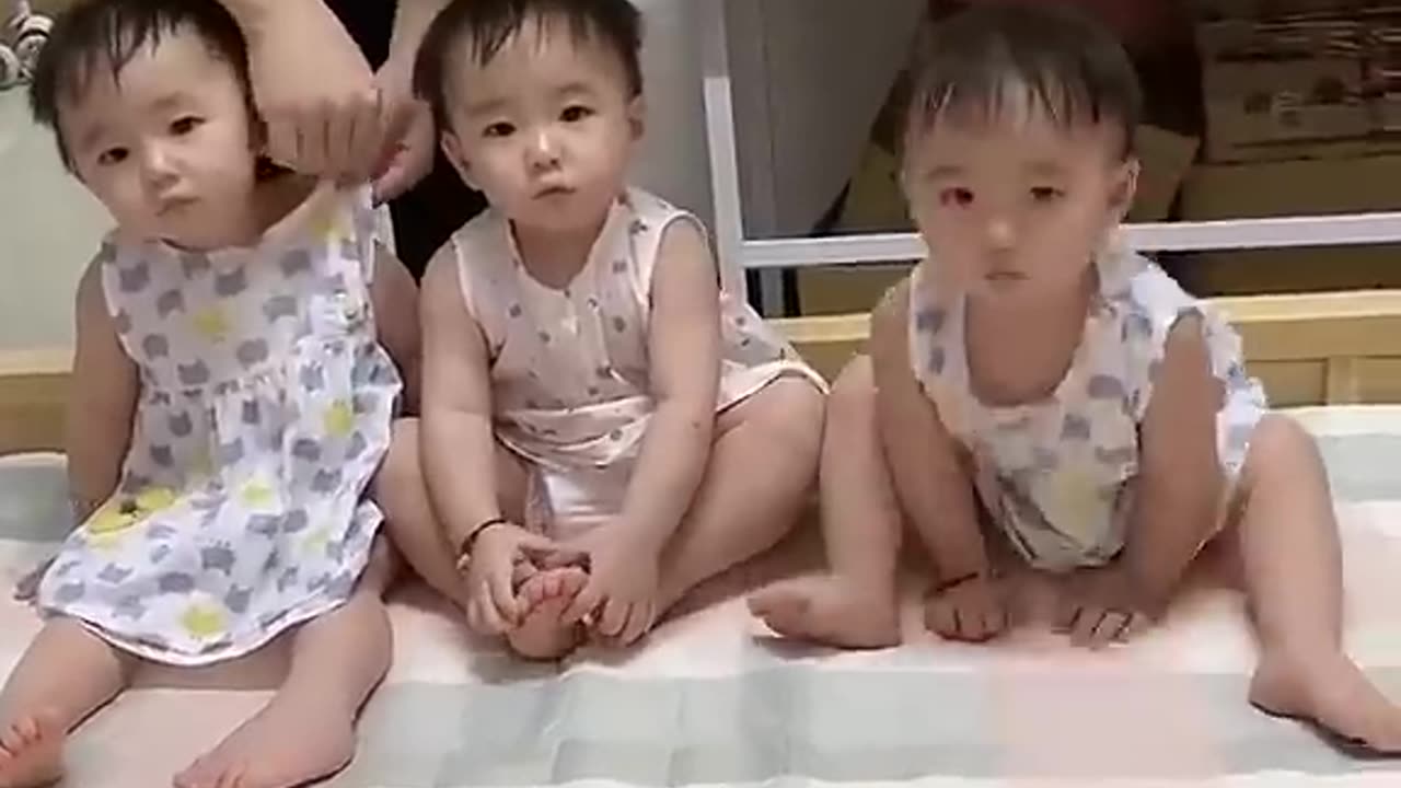 3 Little Cute Babies