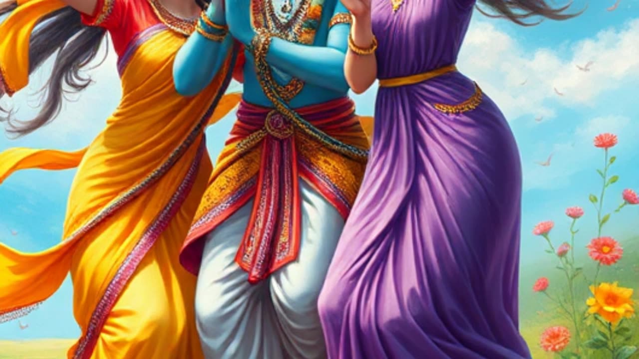 Krishna and the Gopis’ Water Pots: Balancing Fun and Responsibility