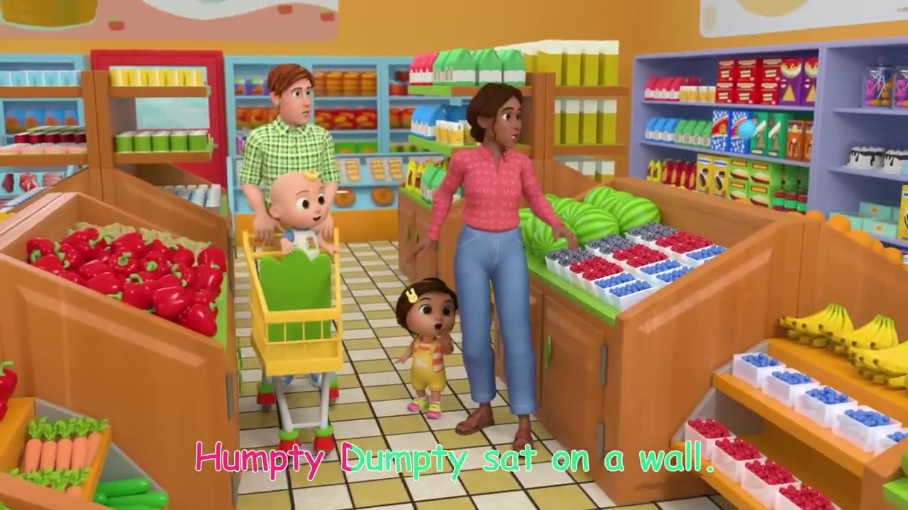 Humpty Dumpty Grocery Store Nursery Rhymes & Kids Songs