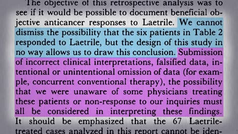 Does Laetrile (Amygdalin or Vitamin B-17) Work as an Alternative Cancer Cure? | Cancer