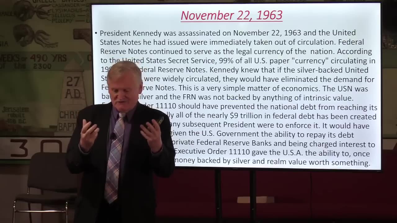Kennedy and the Federal Reserve - Pastor Bill Hughes