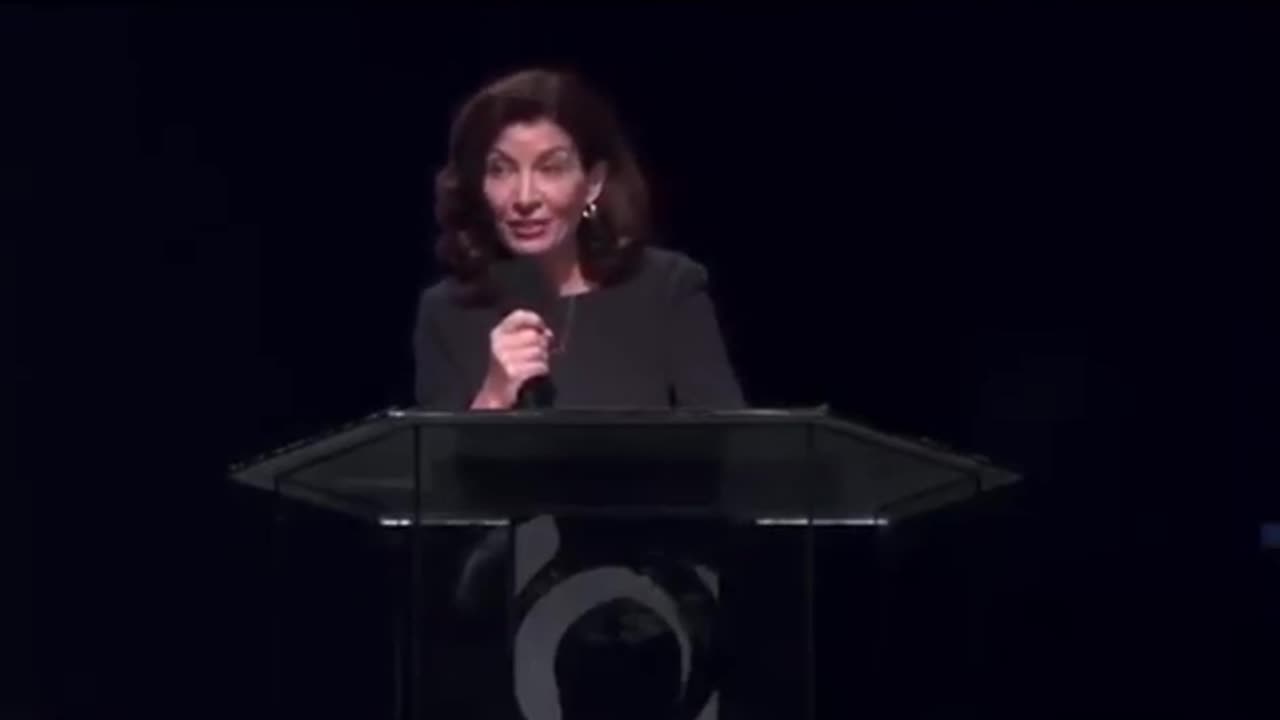 NY Gov Kathy Hochul proclaims, 'The vaccine comes from God'