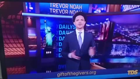 Trevor Noah appeals for viewers to donate to relief aid organisation Gift of the Givers.