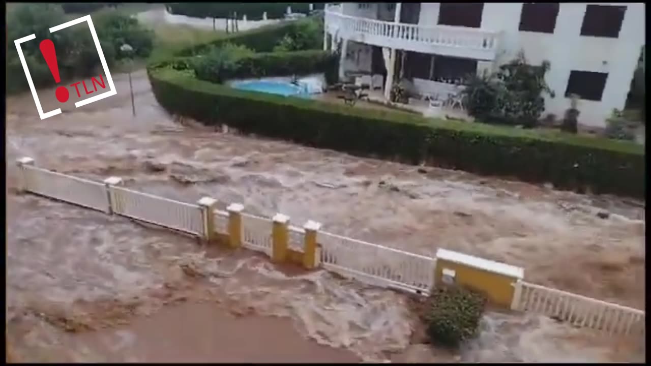 La DANA castiga a Alcanar, Amposta, Deltebre y Ulldecona