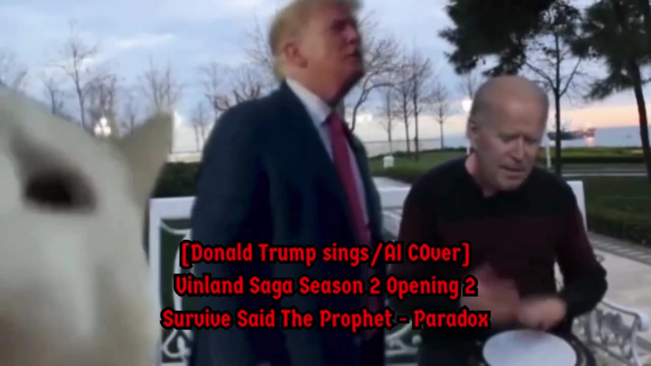 [Donald Trump sings/AI Cover] Vinland Saga Season 2 Opening 2 | Survive Said The Prophet - Paradox