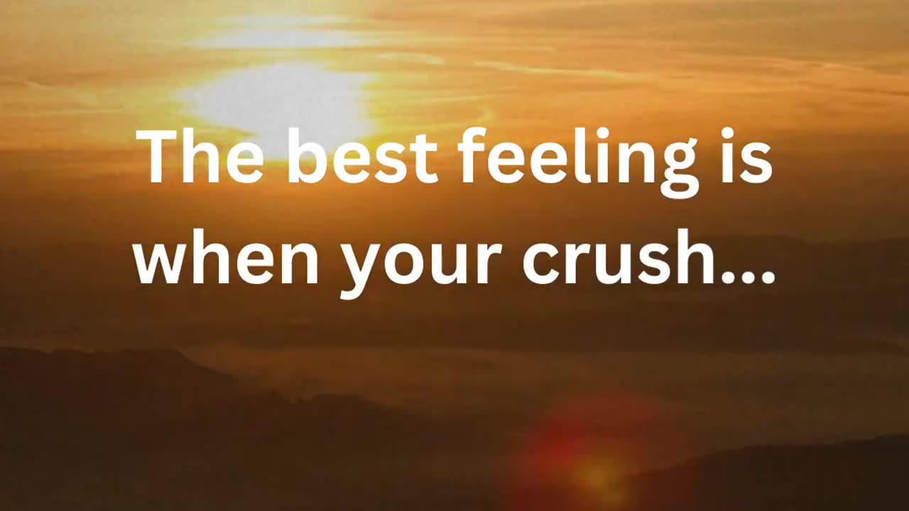 The best feeling is when your crush... #shorts #reels #emotioneclipse