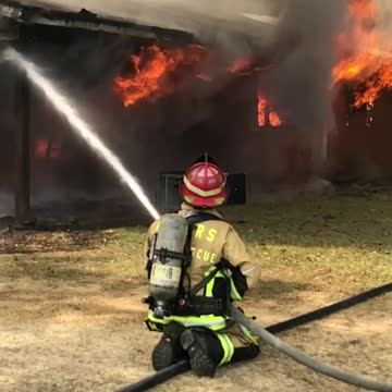 Finishing up a Training burn