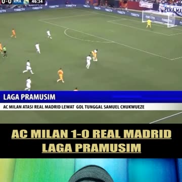 Ac Milan 1-0 Real Madrid
