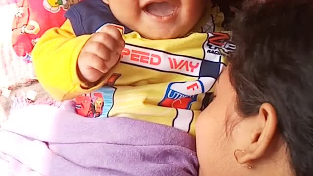 Cute boy funny video