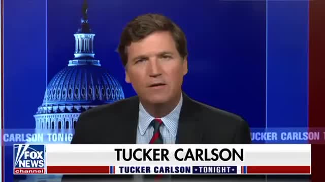 Tucker Carlson tonight on society