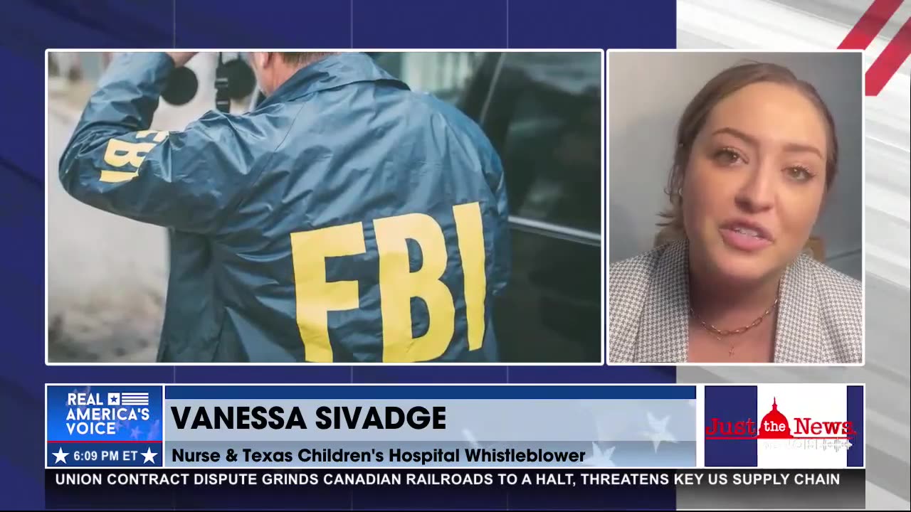 Texas Children's Hospital Whistleblower Vanessa Sivadge JUST THE NEWS NO NOISE - August 22nd 2024