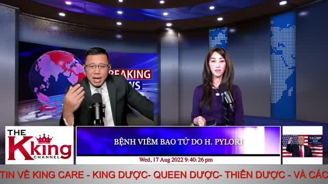 BỆNH VIÊM BAO TỬ DO H. PYLORI - 08/17/2022 - The KING Channel