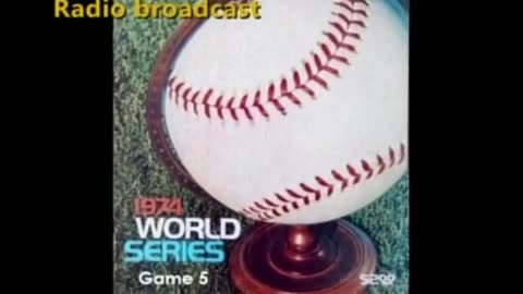 1974 World Series Game 5 Los Angeles Dodgers vs Oakland A's