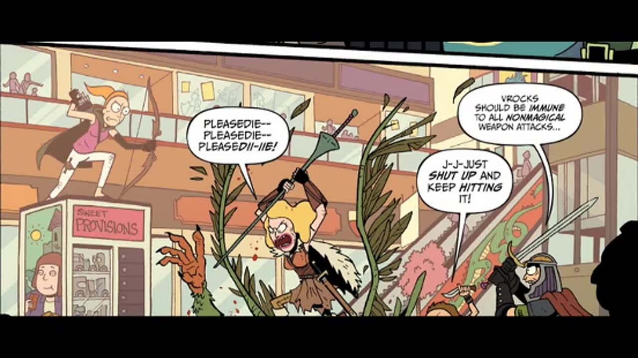 Rick and Morty vs Dungeons and Dragons 2 Issue 3 Review