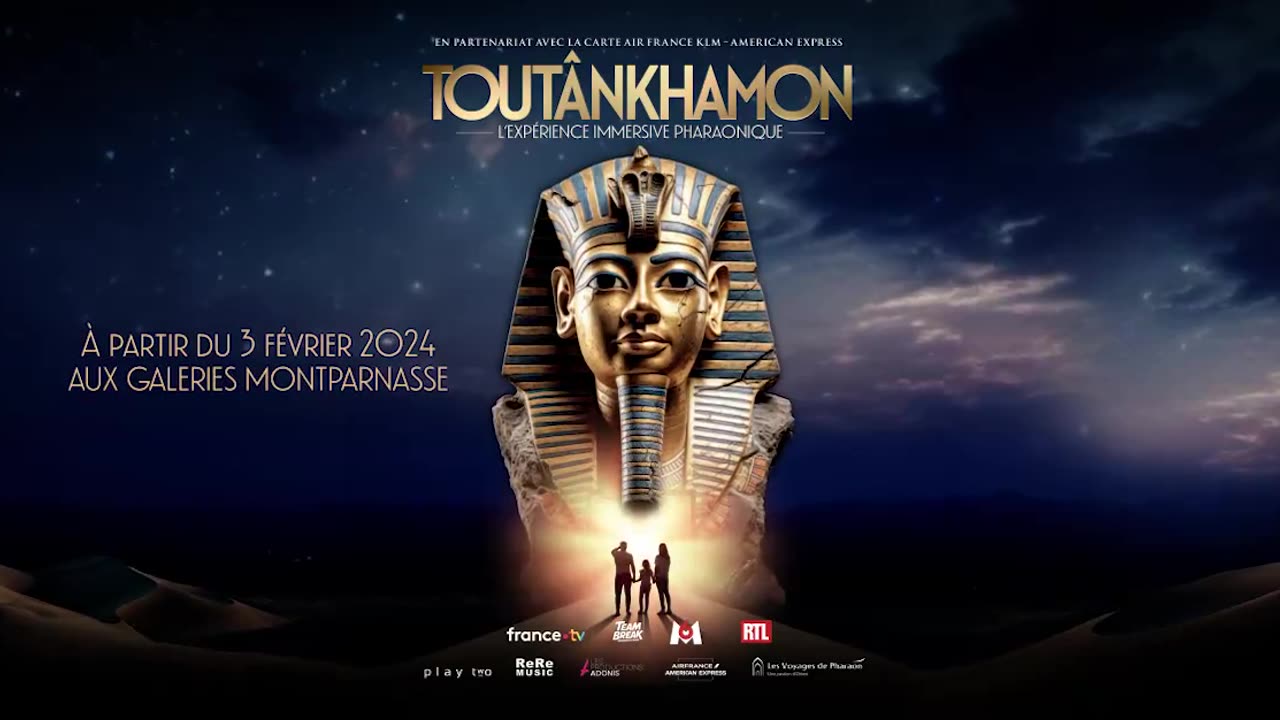 Toutânkhamon, l’expérience immersive pharaonique