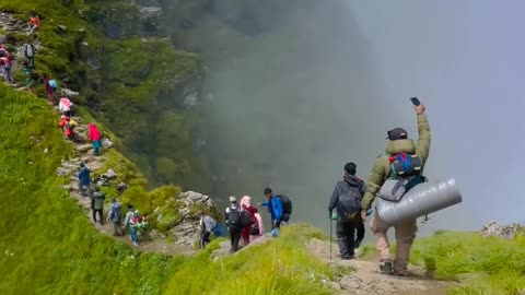 Trekking route to Badimalika Temple in Nepal