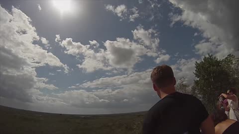 Man climbs ancient pyramid for the first time