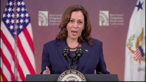 VP Harris Doesn't Acknowledge Columbus Day In Alarming Speech