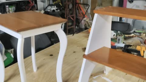 STEP STOOL AND LAMP TABLE REPAIR ..PART 2