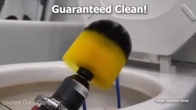 Now your ass will be perfectly clean