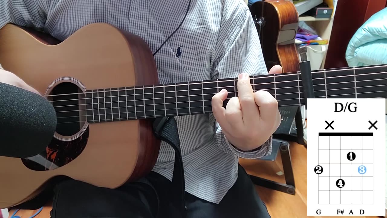 I honestly love you - Olivia Newton-John , guitar backing, chord diagram