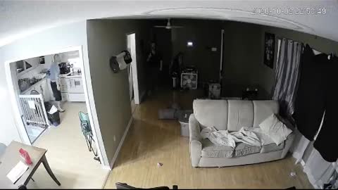 Mask-Wearing Wife Startles Husband