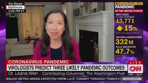 CCP Asset paraded on CNN tells panel the gov should make it inconvenient to be unvaccinated