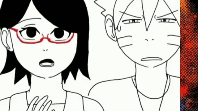 boruto and Sasuke
