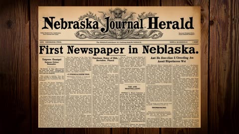 Nebraska Journal Herald Was the First Newspaper in Nebraska