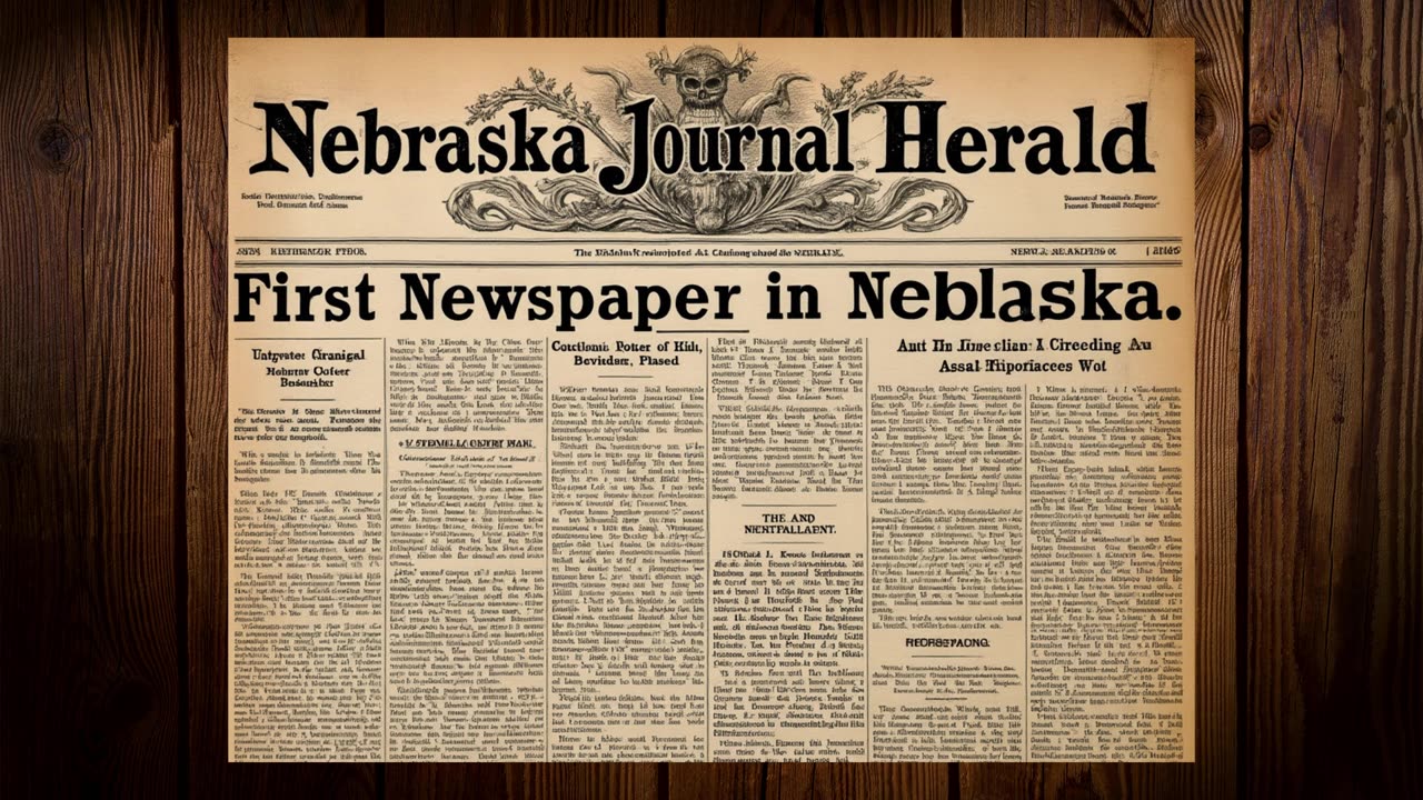 Nebraska Journal Herald Was the First Newspaper in Nebraska